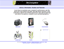 Tablet Screenshot of cryosphere.co.uk